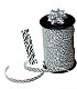 Krullint dieren: zebra print 10mm x 250 meter