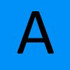 Labeltape Dymo LabelManager D1 polyester 9mm zwart op blauw