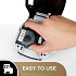 Labeltape Dymo LabelManager D1 polyester 12mm wit op zwart