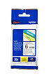 Labeltape Brother P-touch TZe-211 standaard 6mm zwart op wit
