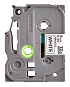 Labeltape Brother P-touch TZe-221 standaard 9mm zwart op wit