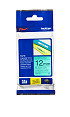 Labeltape Brother P-touch TZe-731 standaard 12mm zwart op groen