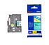 Labeltape Brother P-touch TZe-731 standaard 12mm zwart op groen