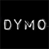 Reliëftape Dymo embossing plastic 9mm wit op zwart
