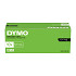 Reliëftape Dymo embossing plastic 9mm wit op zwart