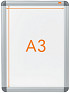 Kliklijst Nobo Essence A3 aluminium