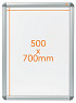 Kliklijst Nobo Premium Plus 70x50cm aluminium