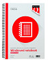 Spiraalblok Quantore A4 ruit 5mm 200 pagina's 70gr