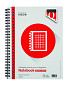 Collegeblok Quantore A4 ruit 10mm 23-gaats 200 pagina's 70gr