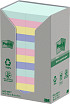 Memoblok Post-it 653-RPT 38x51mm rainbow pastel 24 stuks
