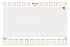 Bureau-onderlegblok 2026 Quantore ruit 56,5X36cm  wit