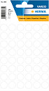 Etiket HERMA 1860 rond 12mm wit 240 stuks