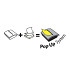 Memoblok Post-it Z-Note R350 76x127mm geel 12 stuks