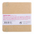 Schetsboek Talens Art Creation 80 witte vellen 140gr 120x120mm kraft