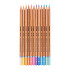 Kleurpotloden Bruynzeel Expression assorti pastel blik à 12 stuks