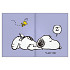 Schoolagenda 25-26 Lannoo Snoopy 1dag/1pagina met inserts lila