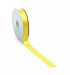 Satijnlint PREMIUM Double face 25mm x 25 meter geel