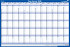 Jaarplanner 2026 Legamaster 1 persoon 90x60cm horizontaal gelamineerd Engelstalig