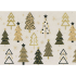Cadeaupapier 50cm 200m 80gr kerstboompjes