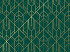 Cadeaupapier 50cm 100m 80gr/m  Geometrisch  groen / goud