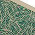 Cadeaupapier 30cm 100m 65gr/m  bruin kraft met groen palmbladeren