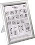 Opti-Frame 25 mm A4 met standaard zilver