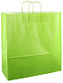Papieren koordtas 45x17x47cm 50st licht groen
