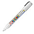 Krijtstift posterman PMA-50 beitelpunt 2-6mm wit