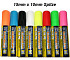 Krijtstift Illumigraph SMA-720 brede punt 7-15mm  wit