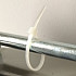 Tiewrap / Cable-ties 200mm x 3.6mm naturel/wit nylon 100 stuks