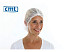 Haarnetje wokkel non-woven wit 100 stuks