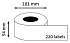 Etiket Dymo 99014 BUDGET labelwriter 101x54mm 220 stuks