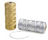 Koord flashy 1,5mm x 25 meter op rol goud