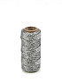 Koord flashy 1,5mm x 25 meter op rol zilver