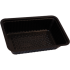 Bakje PS A9 145x95x36mm zwart 250 stuks