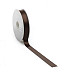 Satijnlint PREMIUM Double face 16mm x 100 meter bruin