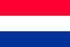 Vlag rood-wit-blauw nederland stof 100x150cm