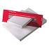 Brievenbusdoos 250x28x350mm 50 stuks WIT