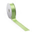 Satijnlint PREMIUM Double face 25mm x 25 meter appelgroen