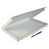 Brievenbusdoos A4+ met klep 370x260x28mm wit 50 stuks