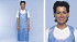 Schorten 80x125cm 20my wit 100 stuks