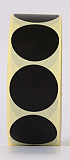 Sluitzegel / sticker / etiket rond 30mm 1000 stuks ZWART