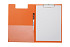 Klembordmap MAUL A4 staand met penlus PVC neon oranje