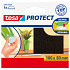 Beschermvilt tesa® Protect anti-kras 80x100mm bruin