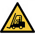 Pictogram Tarifold waarschuwing transportvoertuigen 200x176mm
