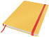 Notitieboek Leitz Cosy B5 160blz 100gr lijn geel