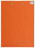 Klembord MAUL A4 staand PVC neon oranje