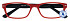 Leesbril I Need You +1.00 dpt Feeling rood-zwart