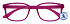 Leesbril I Need You +2.50 dtp Regenboog roze