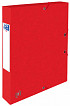 Elastobox Oxford Top File+ A4 40mm rood